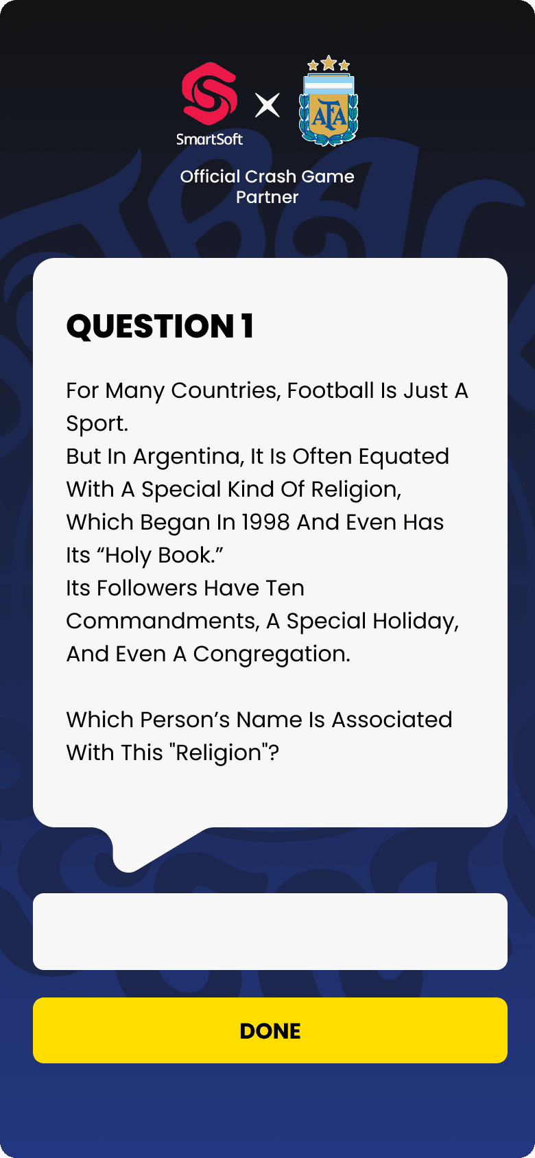 Ad Black Sea Quiz mobile screenshot 1
