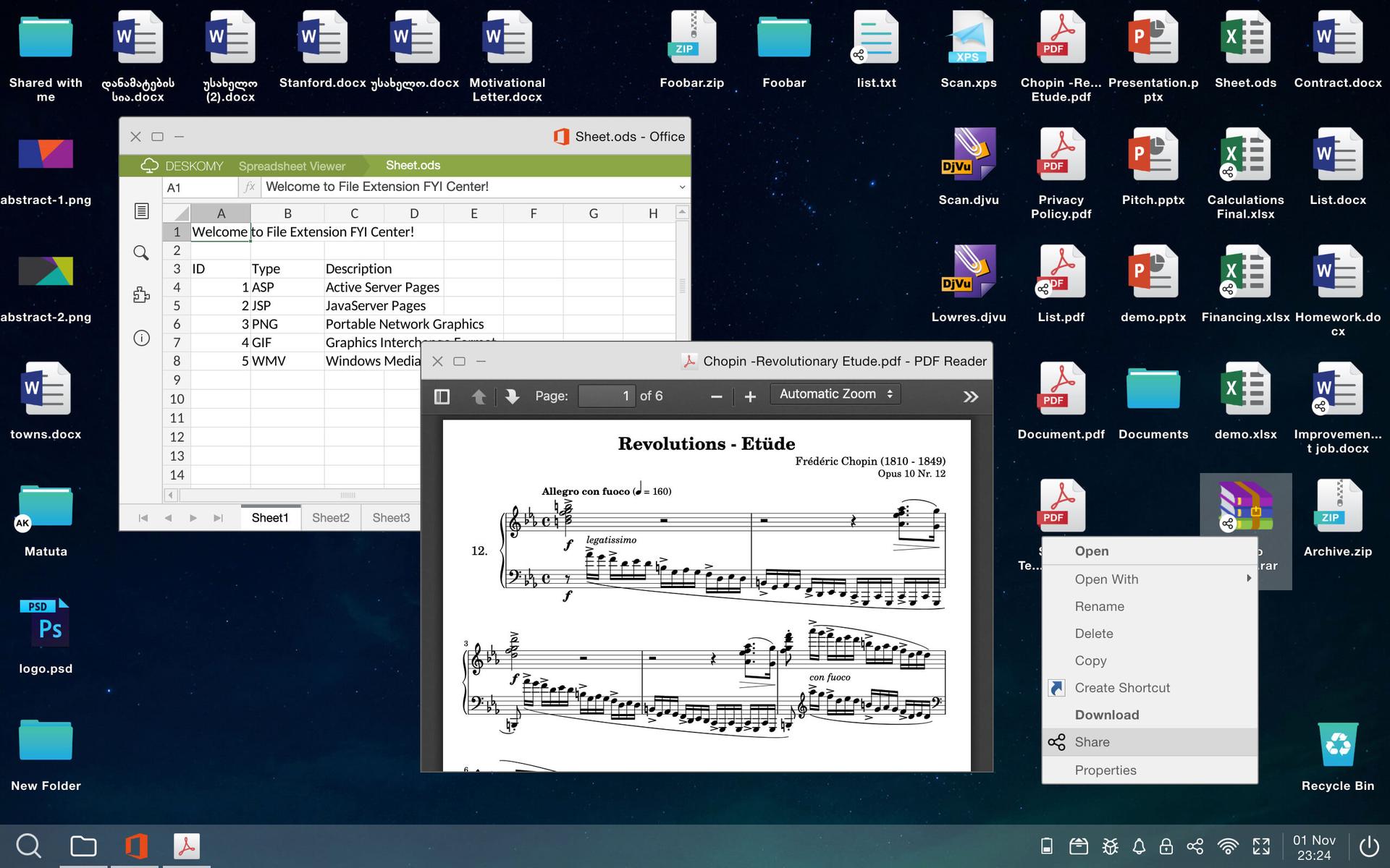 Deskomy screenshot 1