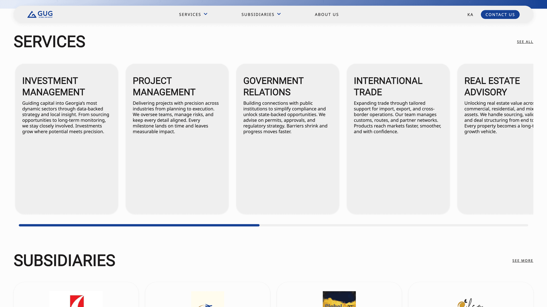 Global Uni Group screenshot 2