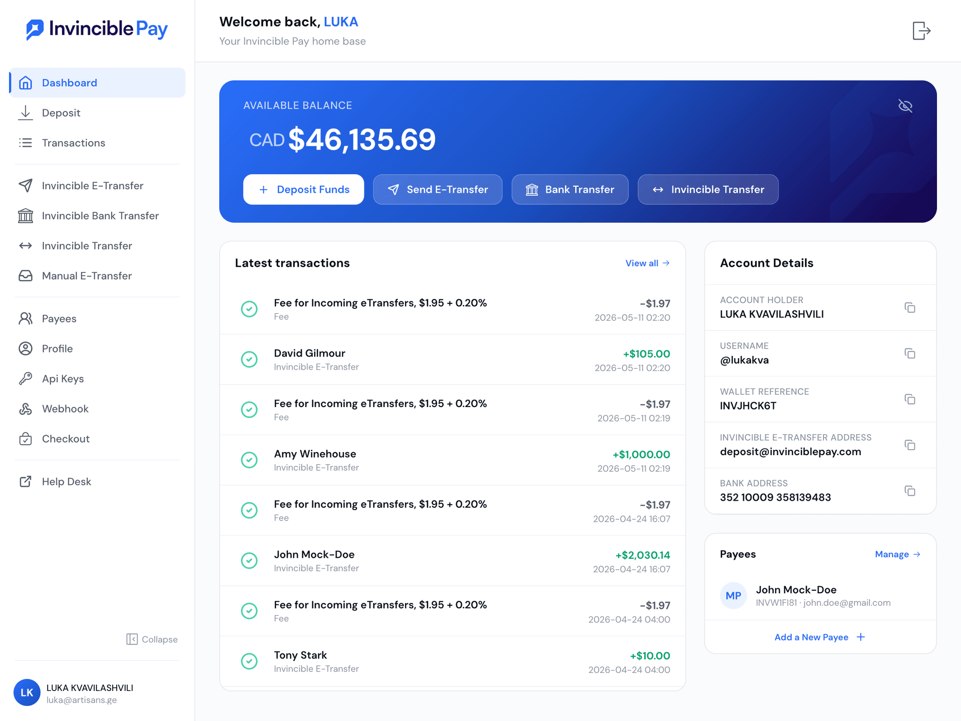Invincible Pay
