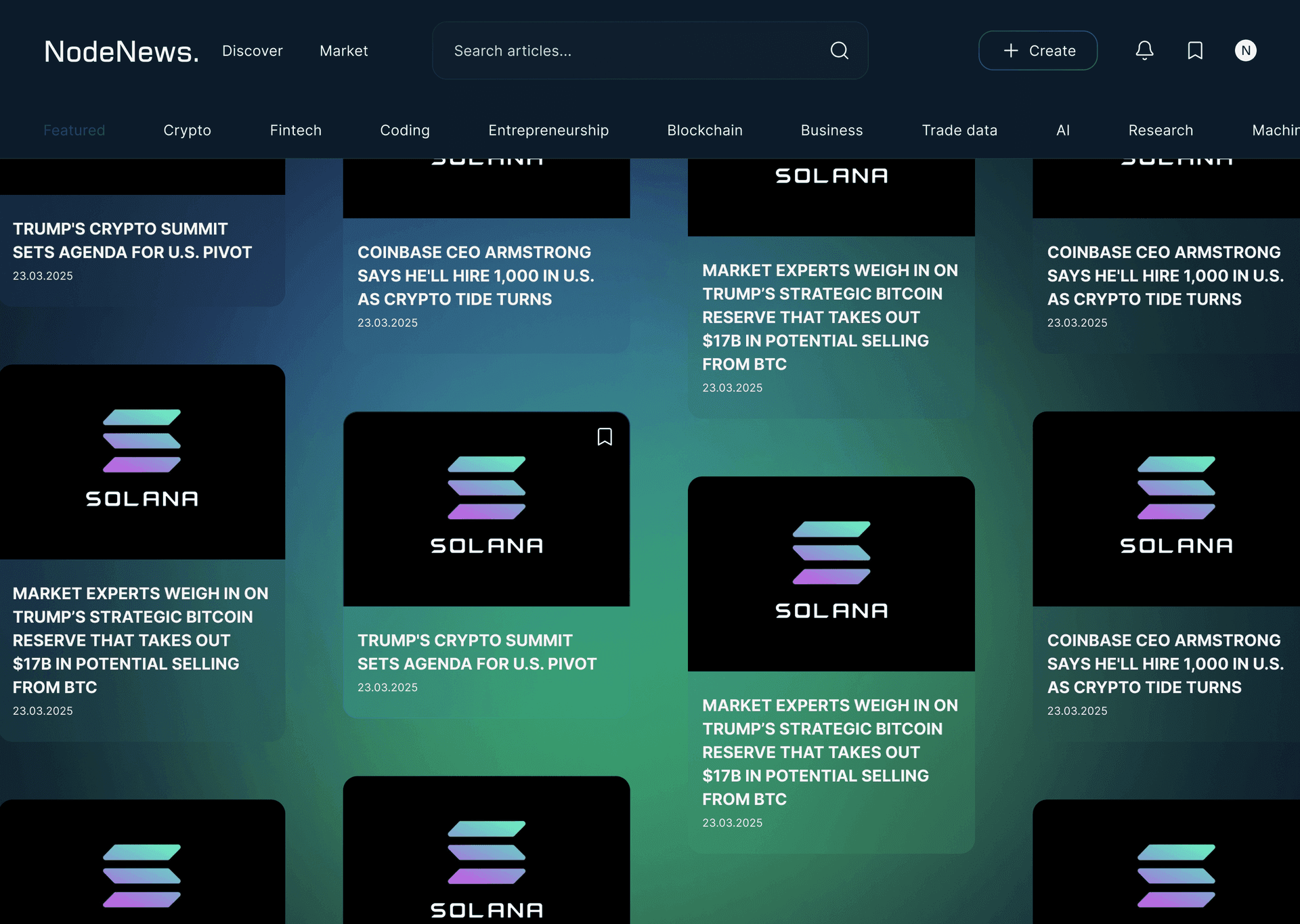 NodeNews screenshot 2